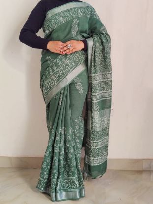 Picture of Linen Sarees