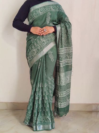 Picture of Linen Sarees