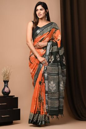 Picture of Linen Sarees