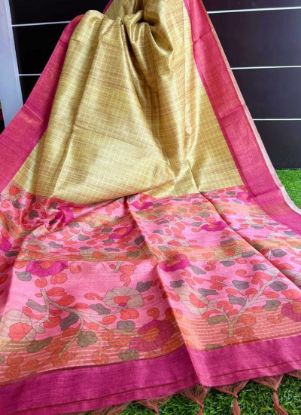 Picture of Semi Tusser Saree