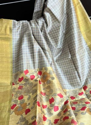 Picture of Semi Tusser Saree