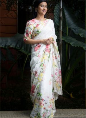 Picture of Linen Sarees