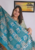 Picture of Semi Tusser Saree - Batik Print