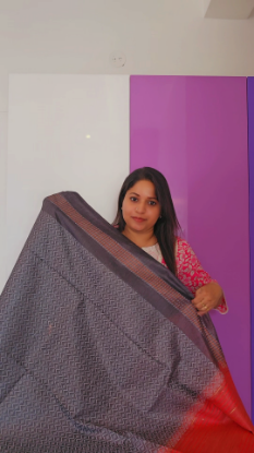 Picture of Semi Tusser Saree