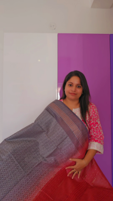 Picture of Semi Tusser Saree